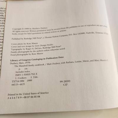 The Mandrell Family Cookbook - Autographed