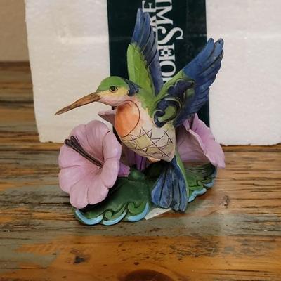 New JIM SHORES Hummingbird