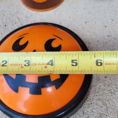 Halloween Solar & Battery Operated Twinkle Jars & Candle, and Push Light Jack o Lantern Light