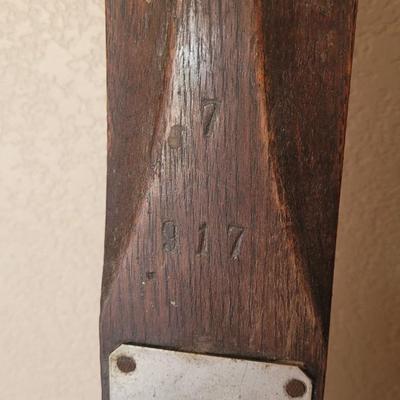 Vintage Wood Skis