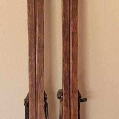 Vintage Wood Skis
