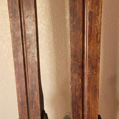 Vintage Wood Skis