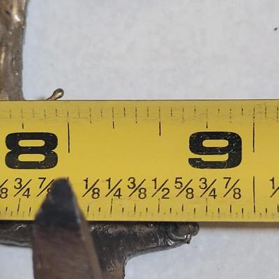Vintage Metal Elk with Hooks