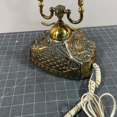 Vintage Brass Telephone
