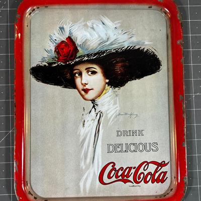 Antique Coca-Cola Tin Tray