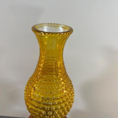 Antique Amber Kerosene Lamp