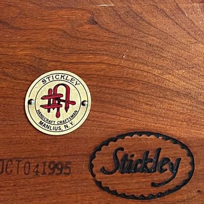 Stickley Cherry Round Parlor Table No. 703 