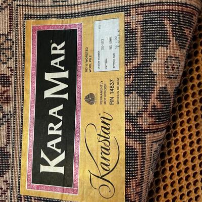 Oriental Rug KARA MAR Karastan 100% Wool Made in Belgium 