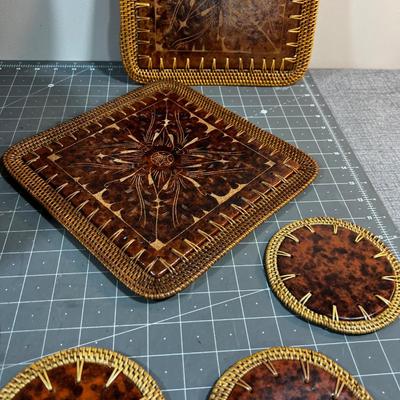 Ceramic: Coaster, Trivets and Chargers 