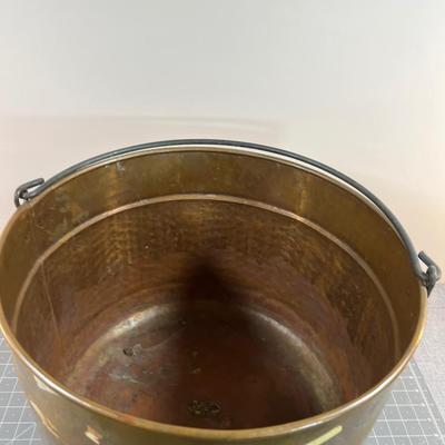 LARGE Copper Bucket Pail 