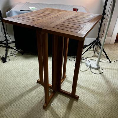 Teak Bistro Table 