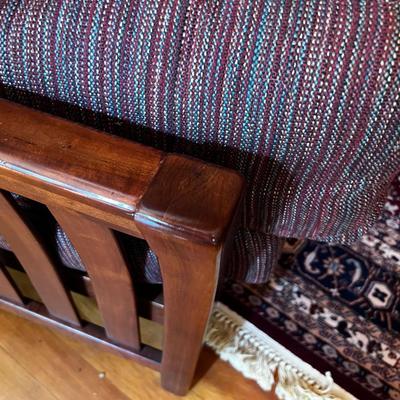 Tell City Chair Company: Love Seat, Chair & End Table Mission Style 