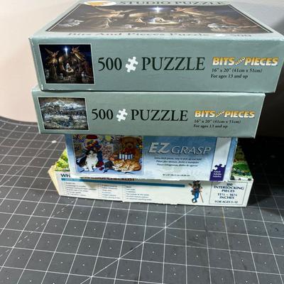 9 Boxed Puzzles