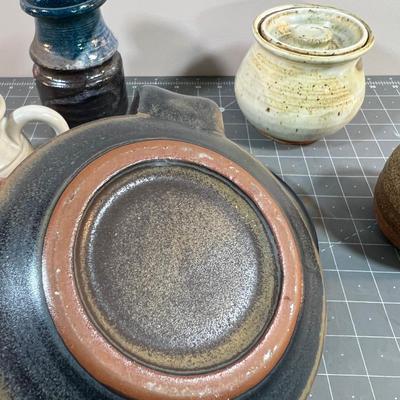 Collection of Studio Art Pottery 