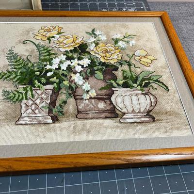 Decorative Needle Point Pictures and Print