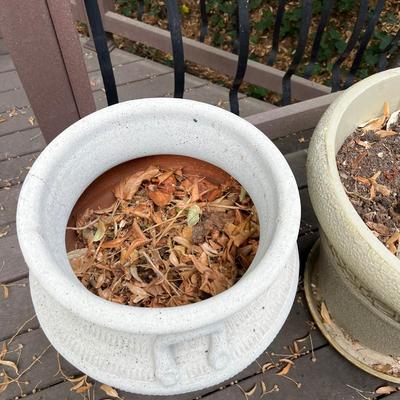 2 LARGE Planters