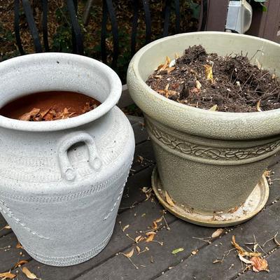 2 LARGE Planters