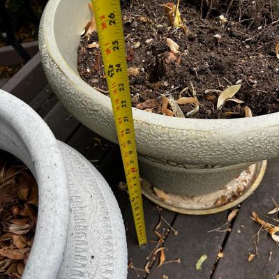 2 LARGE Planters