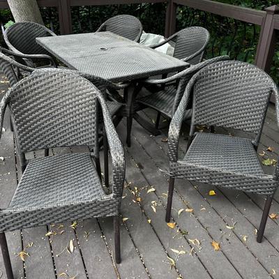 FRONTGATE Patio Table and Chairs