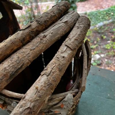 2 Rustic Birdhouses