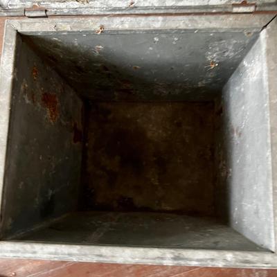 Galvanized Milk Box Original 