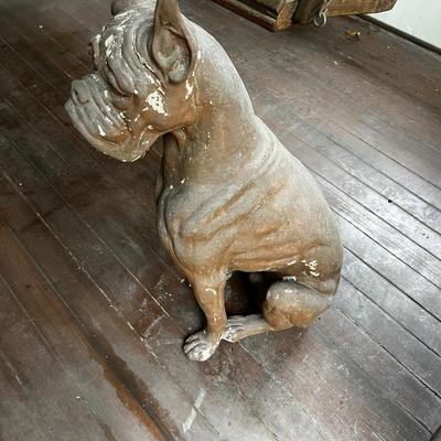 Rusty the Boxer, RESIN PAINTED