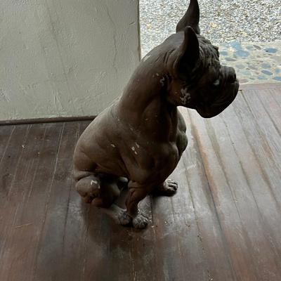 Rusty the Boxer, RESIN PAINTED