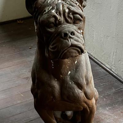Rusty the Boxer, RESIN PAINTED