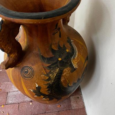 Terracotta Dragon Jardiniere