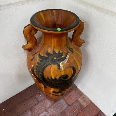 Terracotta Dragon Jardiniere