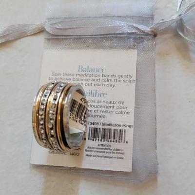 New (6) Meditation Rings