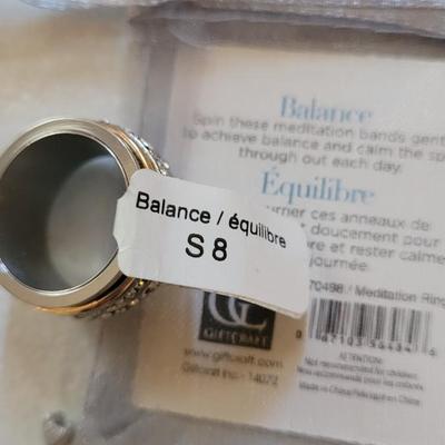 New (6) Meditation Rings