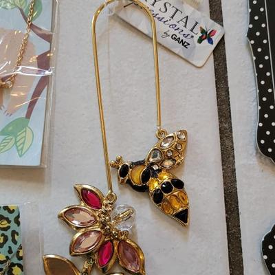 New Necklaces, a Bookmark, & Keychains