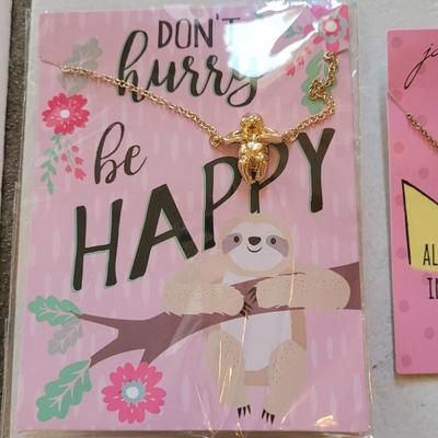 New Necklaces, a Bookmark, & Keychains