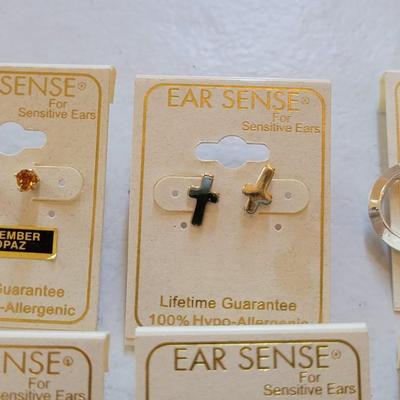 New Ear Sense Earrings 100% Hypo Allergenic (B)