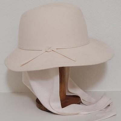 Betmar Wool Hat with Attached Scarf