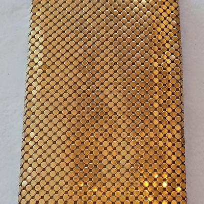 Vintage Whiting and Davis Gokd Mesh Glasses Case