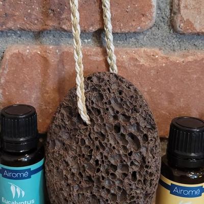 Essential Oil and Pumice Stone