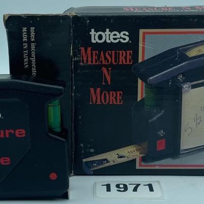 Totes Measure N More