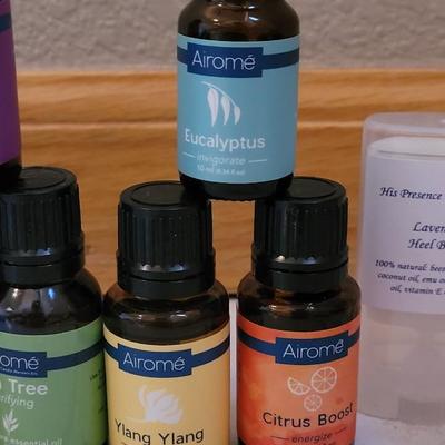 New Essential Oils, Lip Balm, & Heel Balm (B)