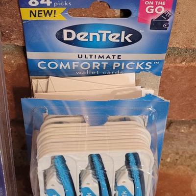 New Oral B Cross Action Electric Toothbrush and Dental Picks