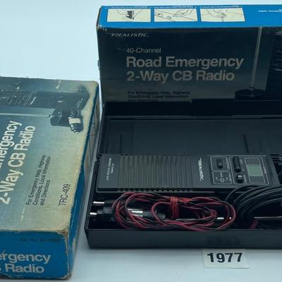 2 Radio Emergency 2-Way CB Radios