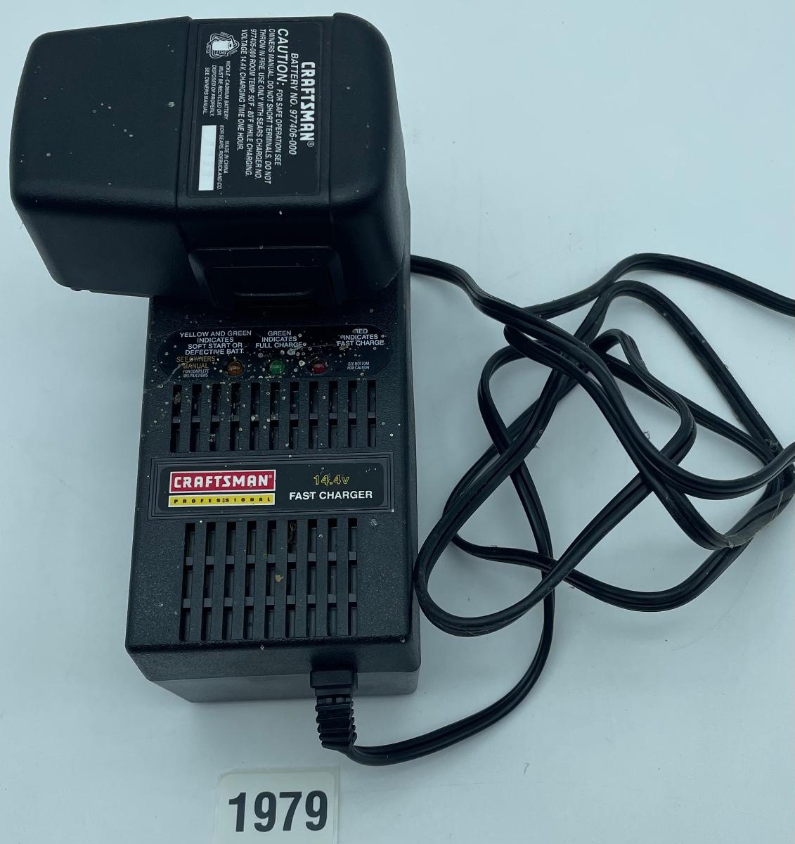 Craftsman 14.4v Fast Charger