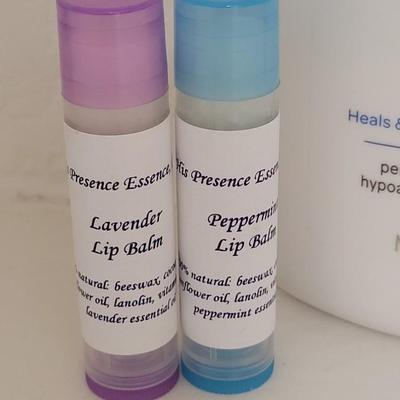 Lotions, Heel Balm, and Lip Balm