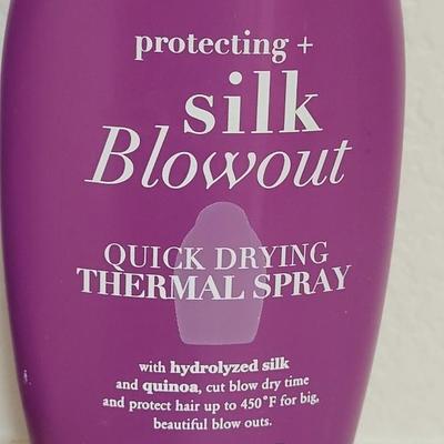Silk Blowout Quick Drying Thermal Spray & Caviar Overnight Hair Rescue