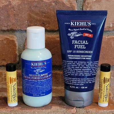 Kiehl's Sunscreen, Multipurpose Facial Formula For Men and New Lip Balms