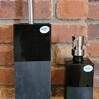 Danish Black Bathroom Set