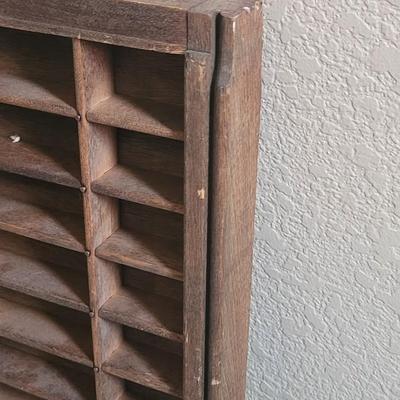 Antique/Vintage Type Setter Box