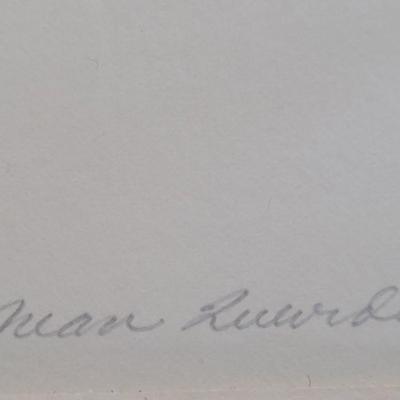 Signed 'Mother's Love' Art