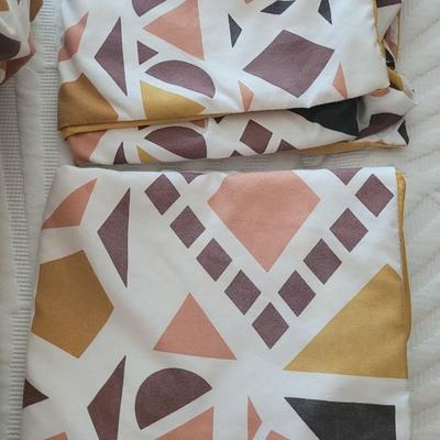 California King Comforter, Shams and Decorative Pillow